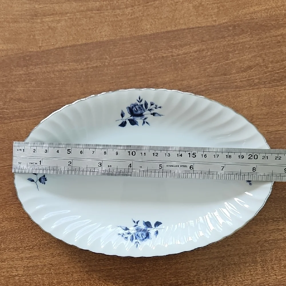 Vintage Mikasa Bella Fleur Oval Dish